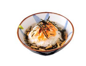 三文鱼茶泡饭