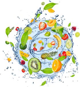 水花透明珠浪图案波浪