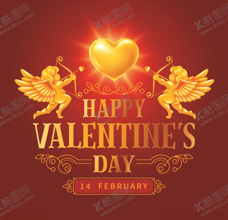 编号：87453909290449326899【酷图网】源文件下载-情人节海报