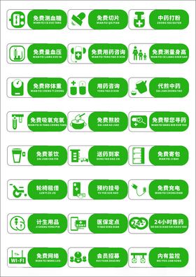 药房服务标识