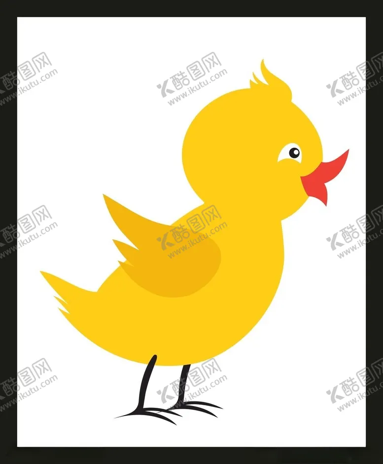 编号：23830702222222479853【酷图网】源文件下载-手绘线描小鸭
