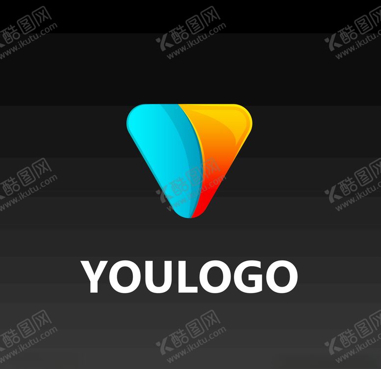 编号：35600207040026412222【酷图网】源文件下载-三角形logo设计