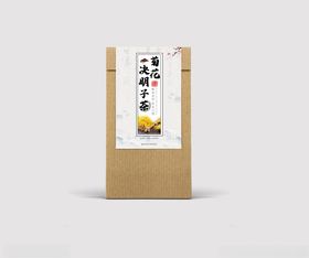 中式边框茶叶包装花纹甘普茶
