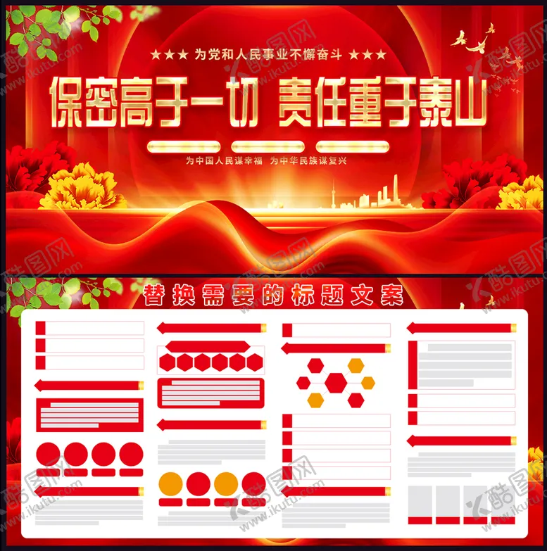 编号：43785210120526297962【酷图网】源文件下载-保密宣传展板
