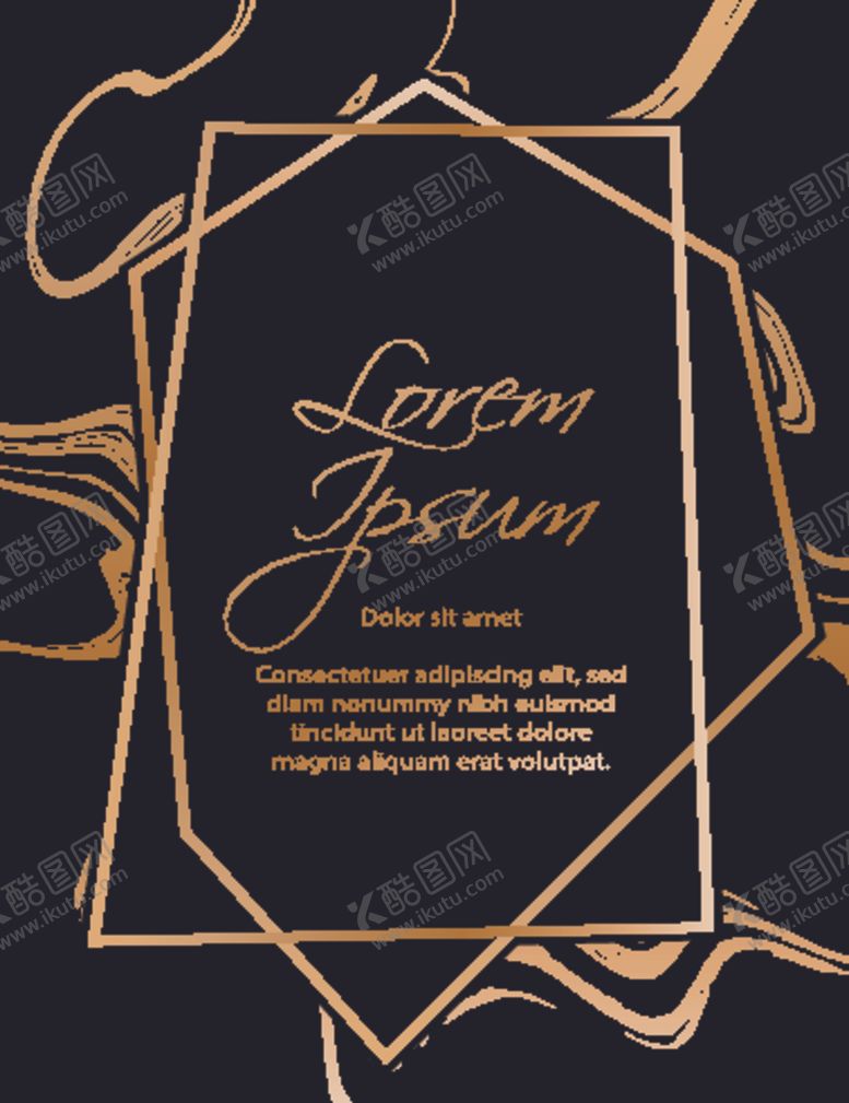 编号：91422010061404049650【酷图网】源文件下载-奢华大气海报背景