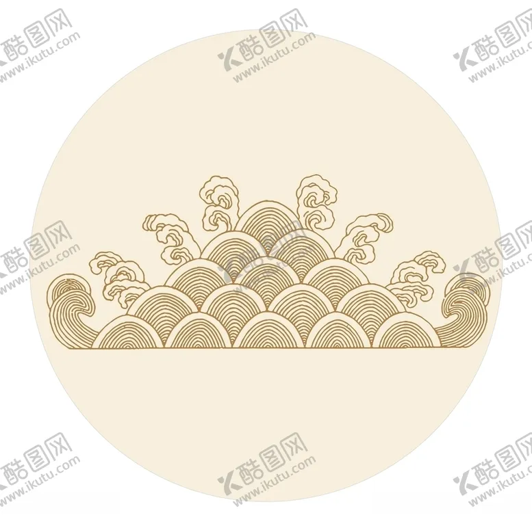 编号：87441707020335499134【酷图网】源文件下载-水纹云纹
