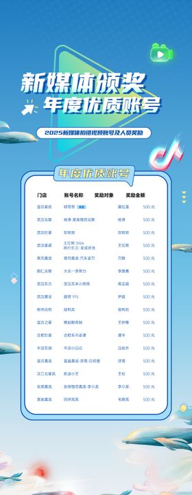 新媒体抖音直播海报