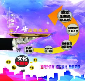 墙体名片