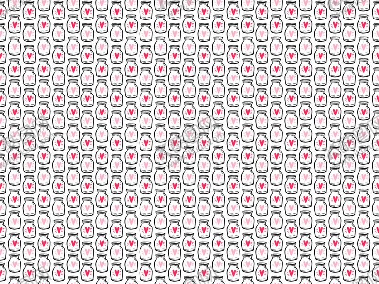 编号：17401910140919047434【酷图网】源文件下载-情人节简约花纹背景