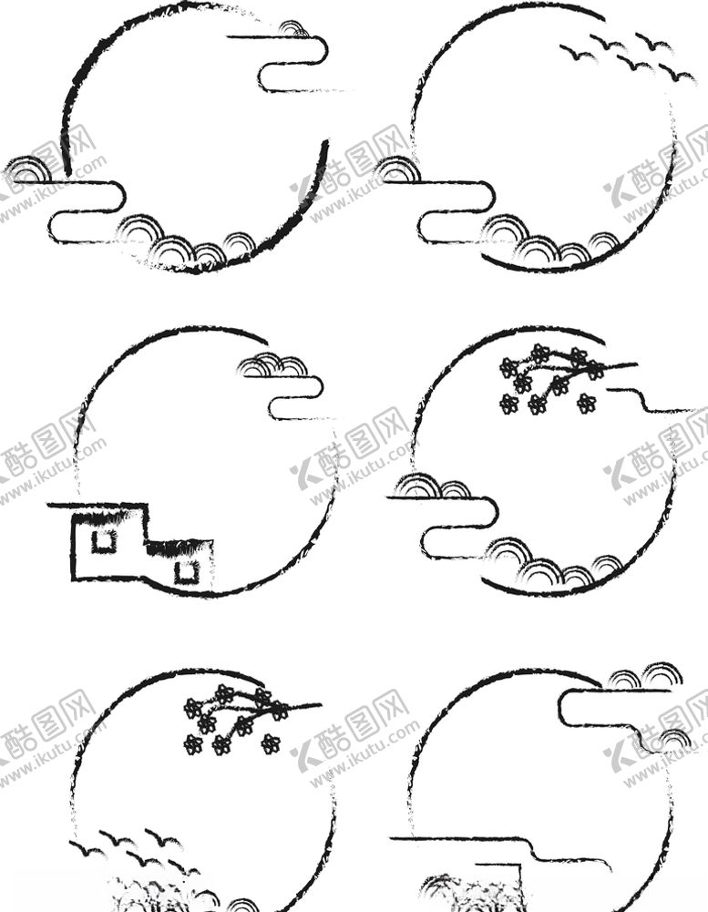 编号：45259205050013129989【酷图网】源文件下载-中国风边框