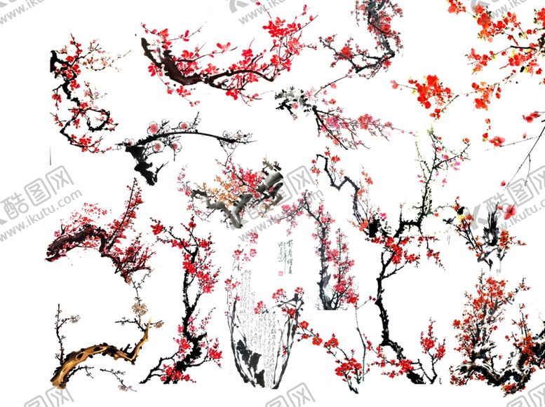 编号：14284907091006393289【酷图网】源文件下载-梅花