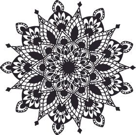 曼陀罗花纹