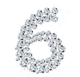 钻石字母字体