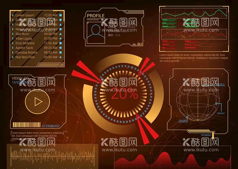 编号：52710310010913221527【酷图网】源文件下载-界面矢量