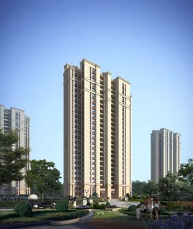 小区园林景观效果图