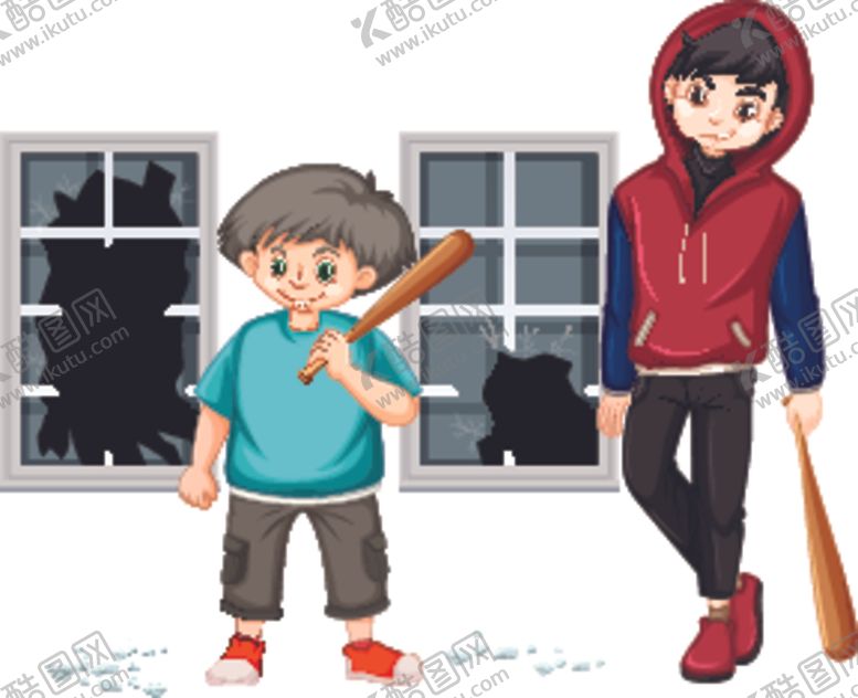 编号：66931609220110024522【酷图网】源文件下载-卡通青少年