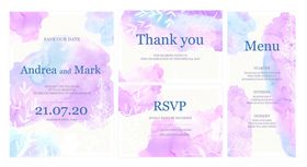 感谢卡片设计模板