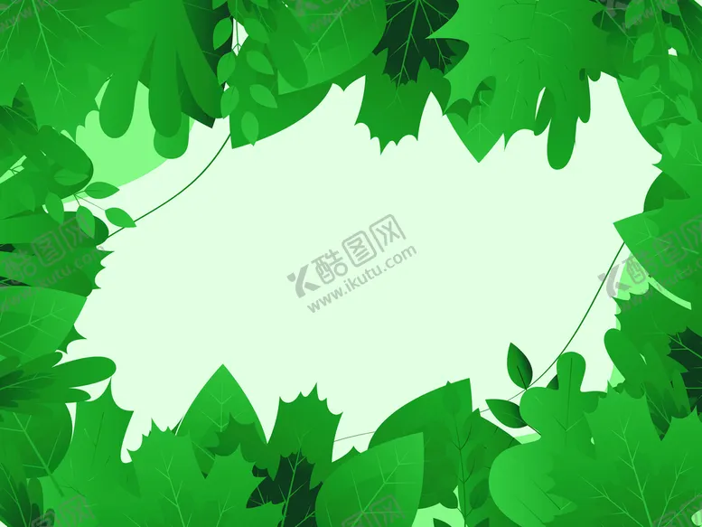 编号：58091609281149080716【酷图网】源文件下载-植物树叶插画