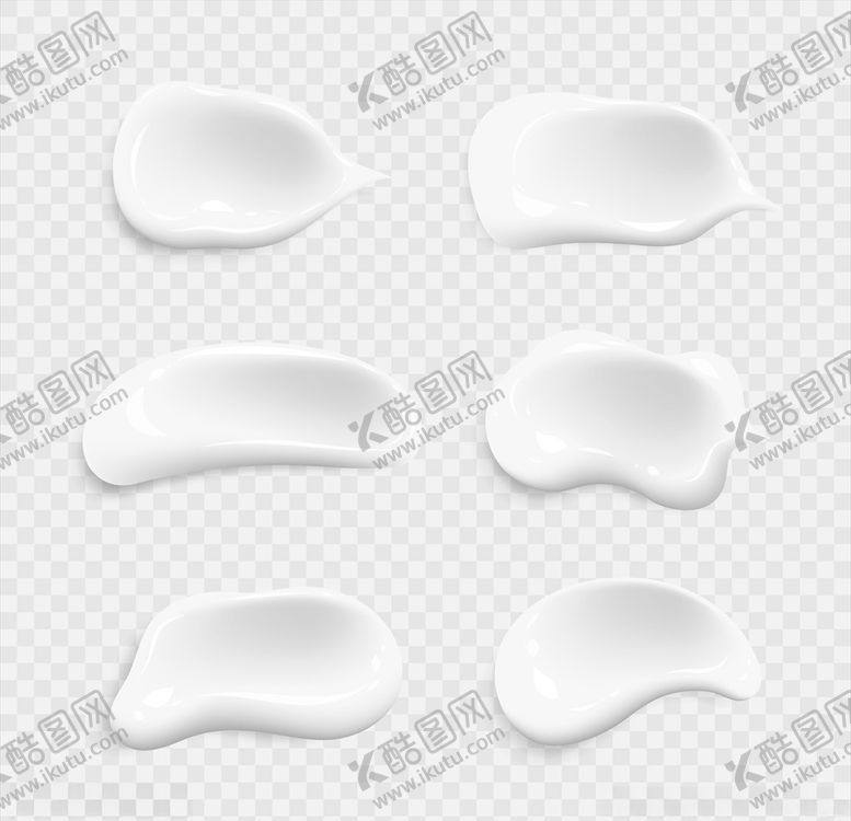编号：32962110171309025216【酷图网】源文件下载-白色乳霜