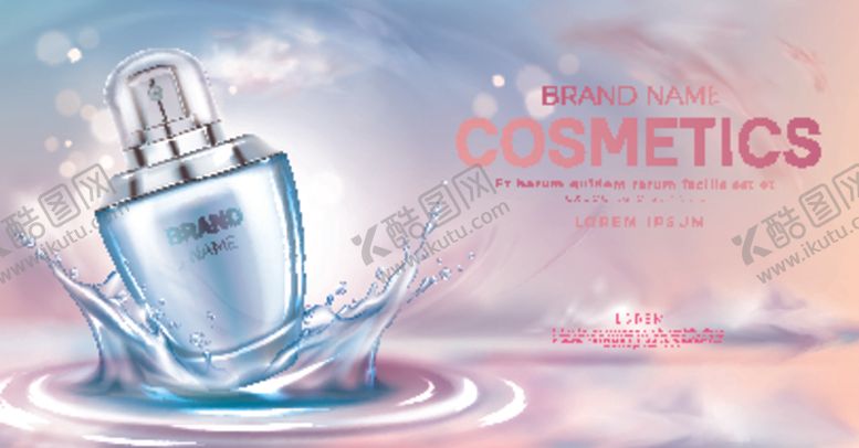 编号：19547109201607201365【酷图网】源文件下载-化妆品护肤品香水美容广告