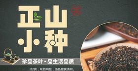 茶正山小种宣传画