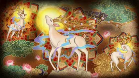 国潮中风墨迹创意中风广告中文化