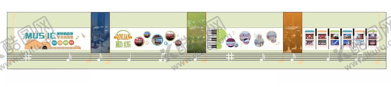 编号：75509411021423249913【酷图网】源文件下载-音乐文化墙