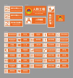 人防工程标志标牌