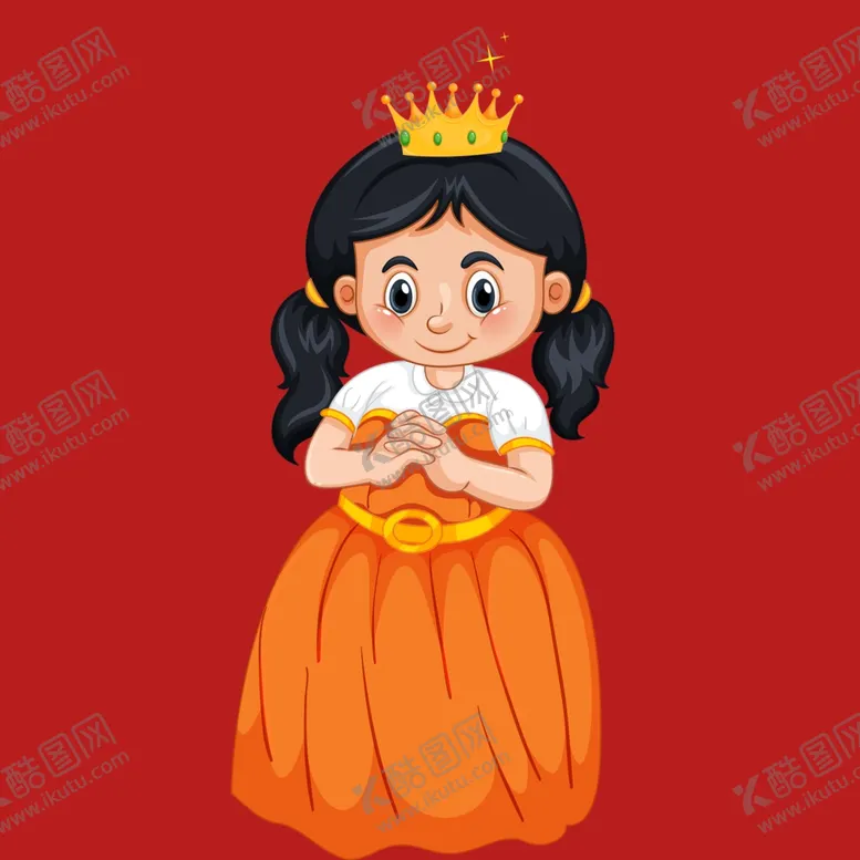 编号：45332202191524177425【酷图网】源文件下载-手绘儿童女孩
