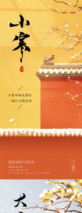 小寒海报