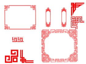 古风纹理图片中国风