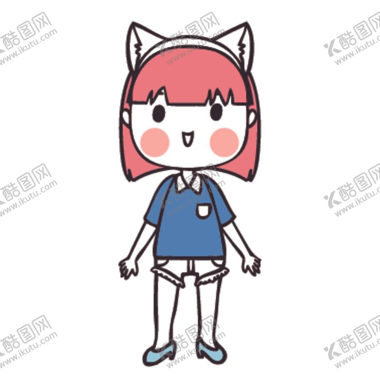 编号：29403509281427422191【酷图网】源文件下载-可爱人物形象插画