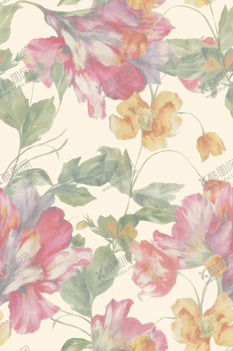 编号：71460704091950183866【酷图网】源文件下载-水彩花