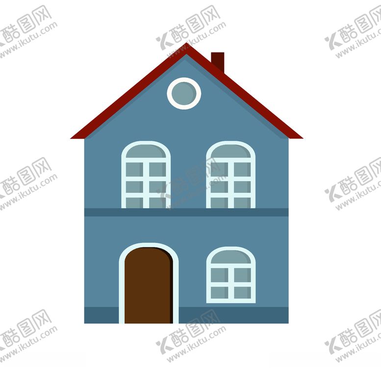 编号：99392107071935558219【酷图网】源文件下载-卡通房子