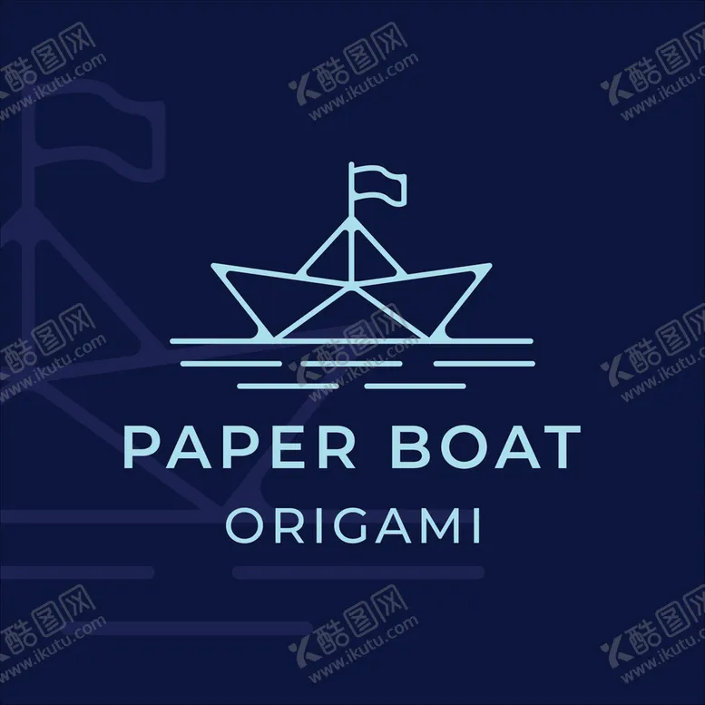 编号：13937610271754485860【酷图网】源文件下载-纸船logo