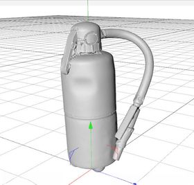 C4D模型灭火器