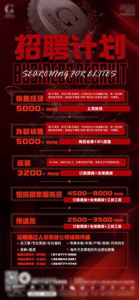 酒吧夜店玩乐招聘品宣手机海报