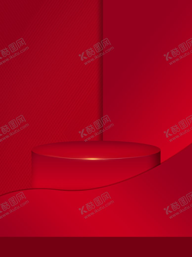编号：90423304260437417460【酷图网】源文件下载-红色简约背景