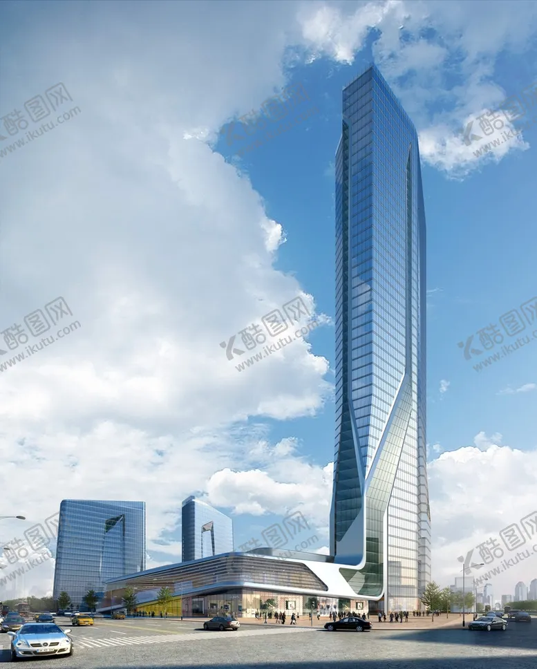 编号：36084510051807451837【酷图网】源文件下载-大厦效果图