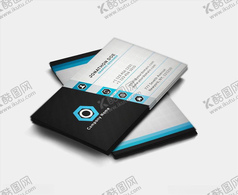 编号：85601309190721259840【酷图网】源文件下载-简约名片