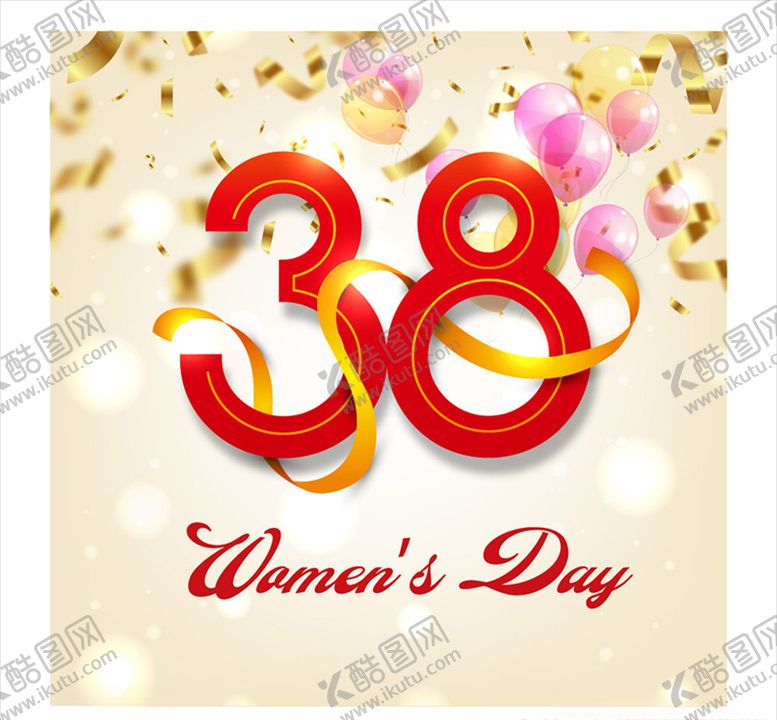 编号：38969210080407015392【酷图网】源文件下载-妇女节模板