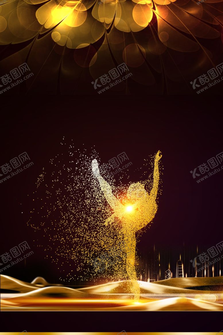 编号：10591105091814522125【酷图网】源文件下载-舞蹈背景