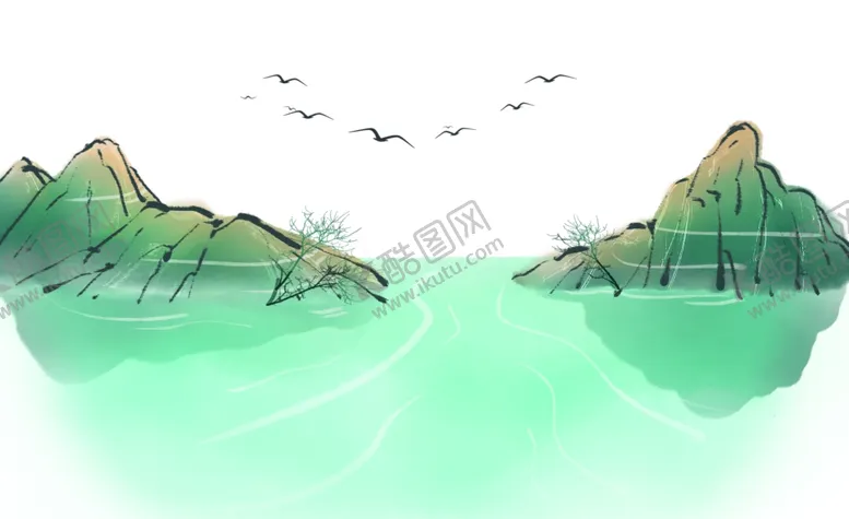 编号：22421703141817296500【酷图网】源文件下载-水墨山水