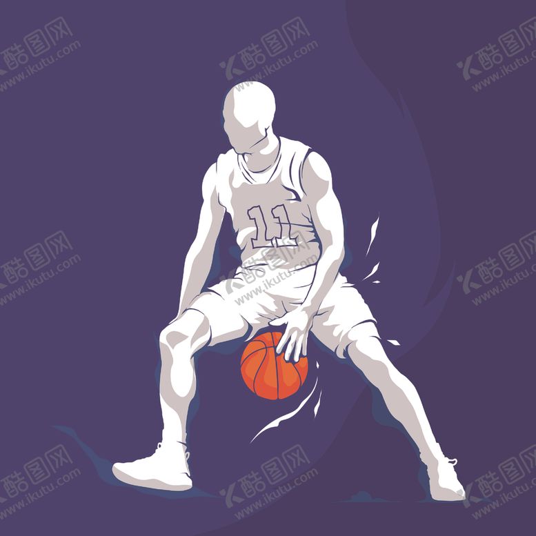编号：26629110091449431566【酷图网】源文件下载-体育人物剪影