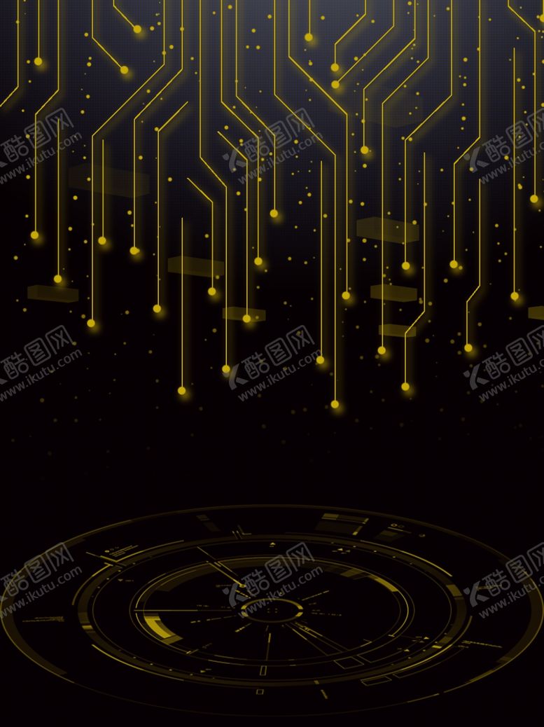 编号：96905010310753584074【酷图网】源文件下载-黑金背景