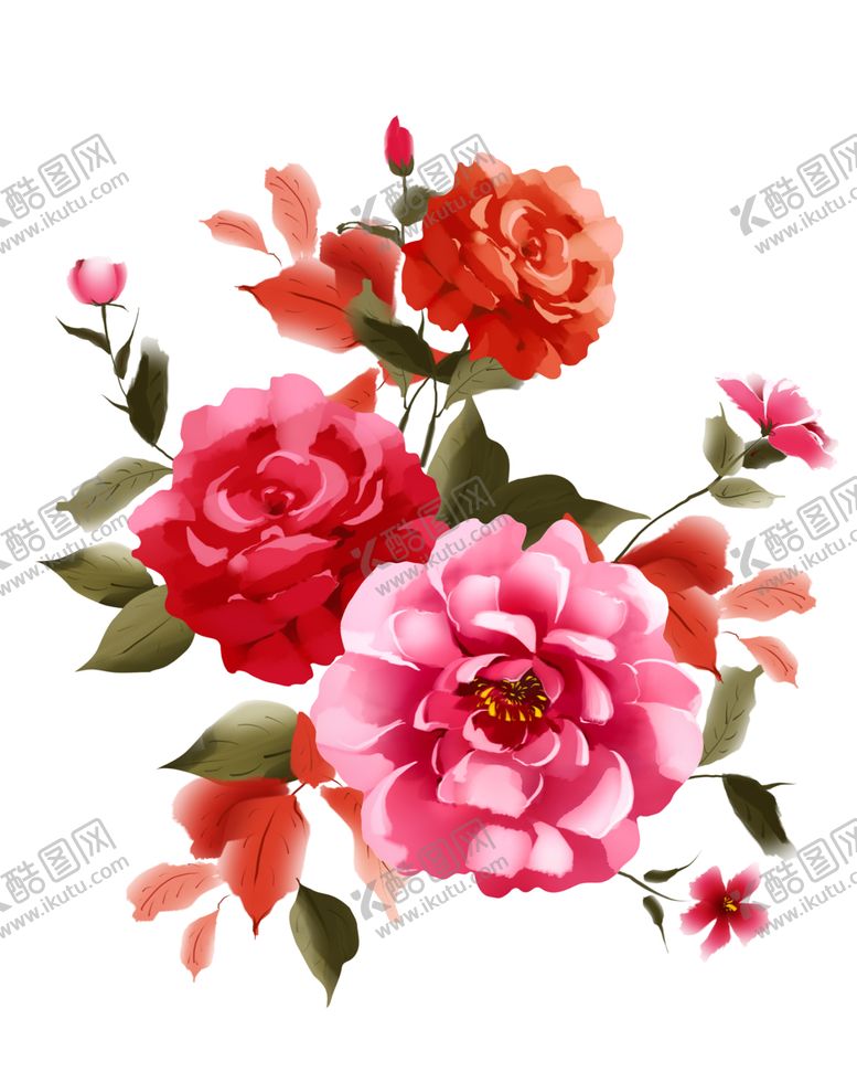 编号：62508905091014331390【酷图网】源文件下载-手绘花