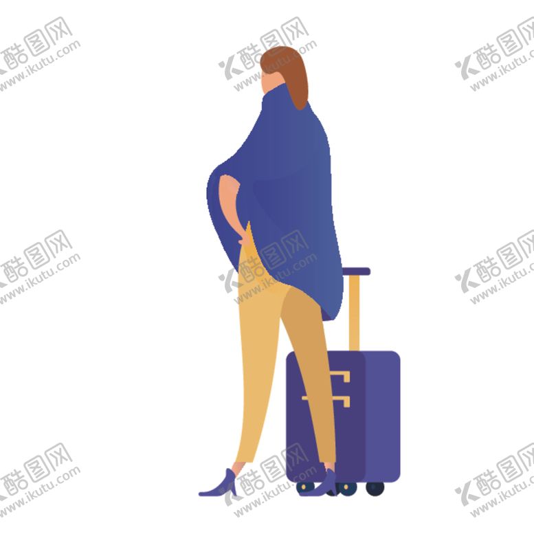 编号：19205307051924478519【酷图网】源文件下载-人物形象矢量插画