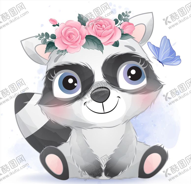 编号：63399307130513521181【酷图网】源文件下载-卡通狸猫