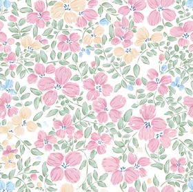 粉色花卉图案背景纹理