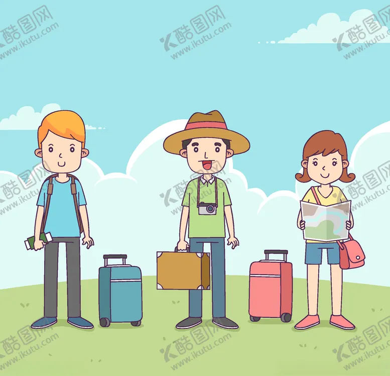 编号：98541506242109367124【酷图网】源文件下载-旅客游客